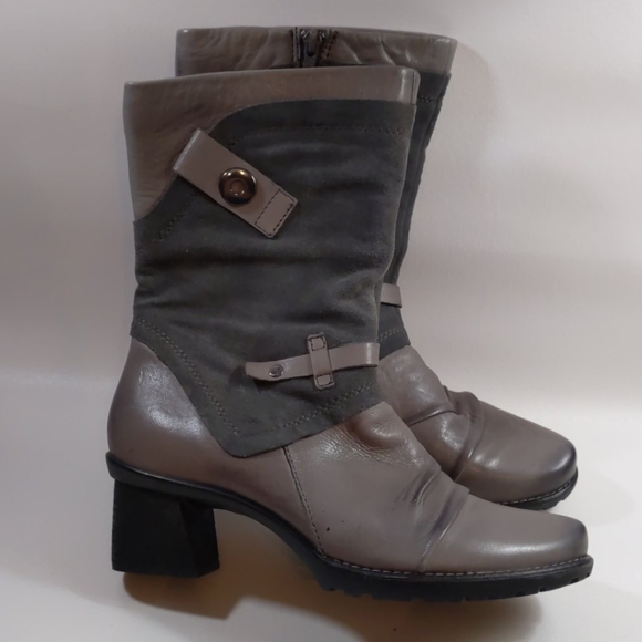 earth leather boots